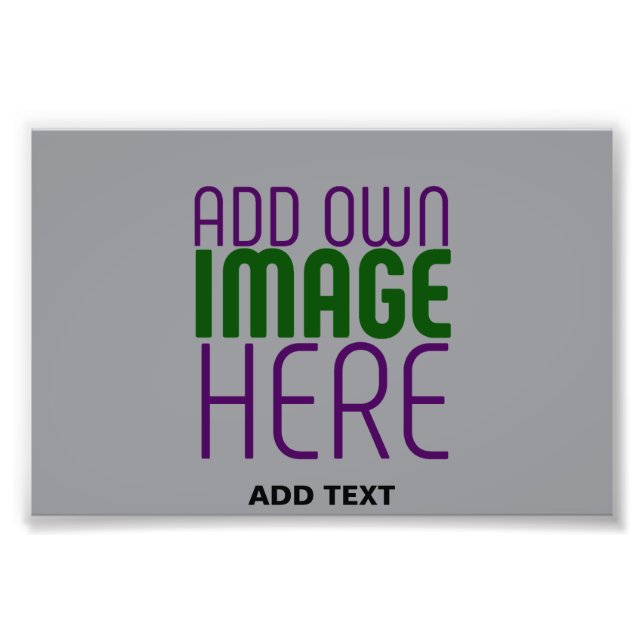 MODERNE BEARBEITBARE EINFACHE ASH-BILD-TEXTVORLAGE FOTODRUCK (Vorne)