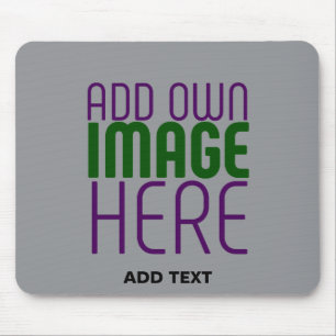 MODERNE BEARBEITBARE EINFACHE ASH-BILD-TEXTVORLAGE MOUSEPAD