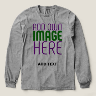 MODERNE BEARBEITBARE EINFACHE ASH-BILD-TEXTVORLAGE Tri-Blend SHIRT