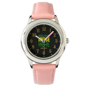 MODERNE BEARBEITBARE, EINFACHE TEMPLATE FÜR SCHWAR ARMBANDUHR