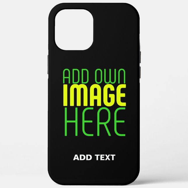 MODERNE BEARBEITBARE, EINFACHE TEMPLATE FÜR SCHWAR Case-Mate iPhone HÜLLE (Rückseite)