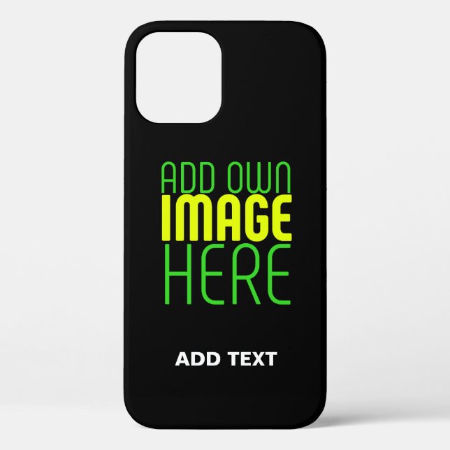 MODERNE BEARBEITBARE, EINFACHE TEMPLATE FÜR SCHWAR Case-Mate iPhone HÜLLE (Rückseite)