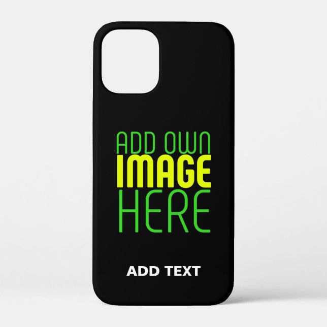 MODERNE BEARBEITBARE, EINFACHE TEMPLATE FÜR SCHWAR Case-Mate iPhone HÜLLE (Rückseite)