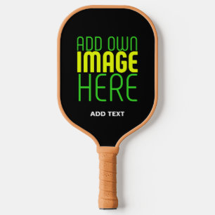 MODERNE BEARBEITBARE, EINFACHE TEMPLATE FÜR SCHWAR PICKLEBALL SCHLÄGER