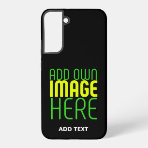 MODERNE BEARBEITBARE, EINFACHE TEMPLATE FÜR SCHWAR SAMSUNG GALAXY HÜLLE