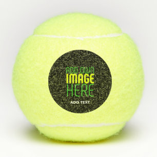 MODERNE BEARBEITBARE, EINFACHE TEMPLATE FÜR SCHWAR TENNISBÄLLE