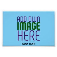 MODERNE BEARBEITBARE SWAG HIMMELBLAUE BILD-TEXT-VO