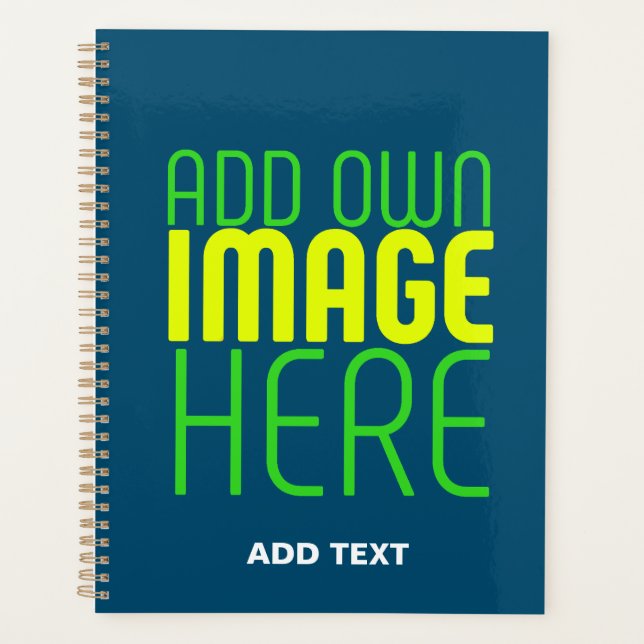 MODERNE BEARBEITUNG PRUSSIAN BLUE BILD TEMPLATE PLANER (Vorderseite)