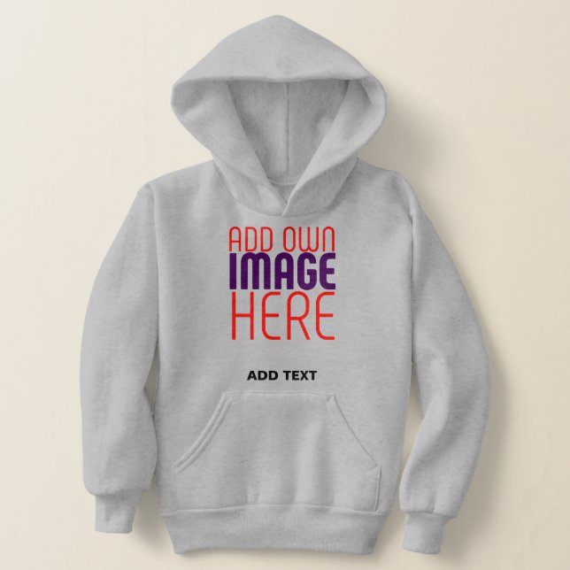 MODERNE BEARBEITUNGSFÄHIGE EINFACHE ASH-BILDTEXTVO HOODIE (Ablage )