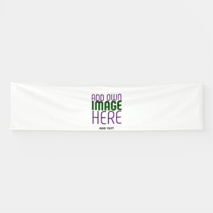 MODERNE BEARBEITUNGSFÄHIGE, EINFACHE WEISSE BILDTE BANNER