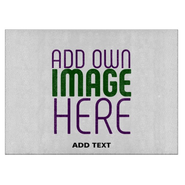 MODERNE BEARBEITUNGSFÄHIGE, EINFACHE WEISSE BILDTE SCHNEIDEBRETT (Vorderseite)