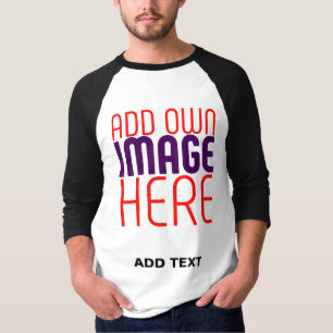 MODERNE BEARBEITUNGSFÄHIGE, EINFACHE WEISSE BILDTE T-Shirt