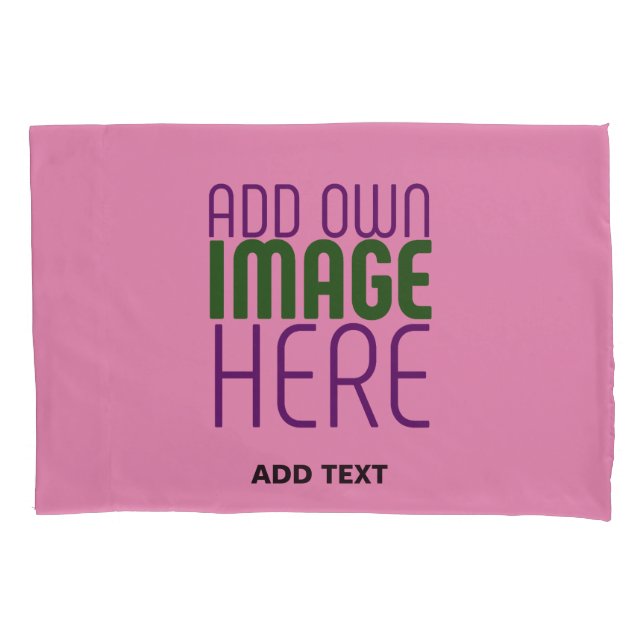 MODERNE BEARBEITUNGSFÄHIGE NIEDLICH-WARD-PINK-BILD KISSENBEZUG (Vorderseite)