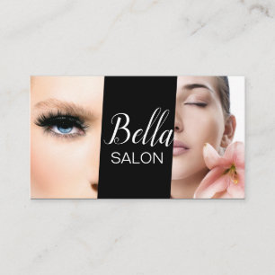Moderne Beauty Salon Business Card Visitenkarte