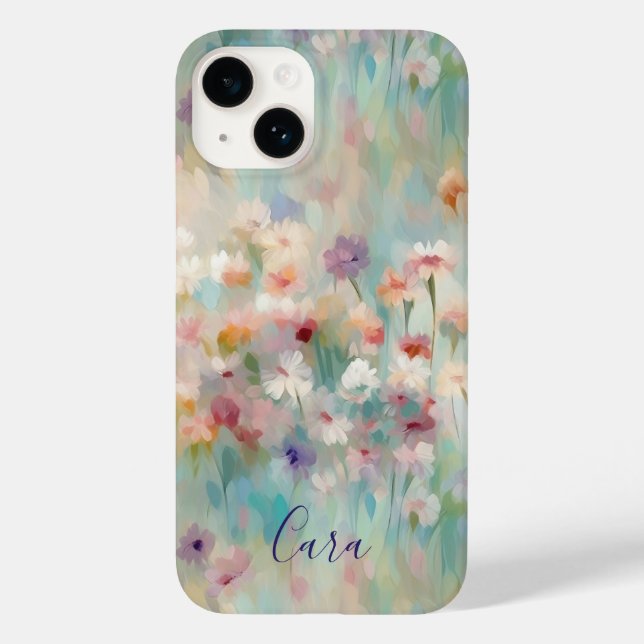 Moderne beeindruckende Blume Case-Mate iPhone 14 Hülle (Rückseite)