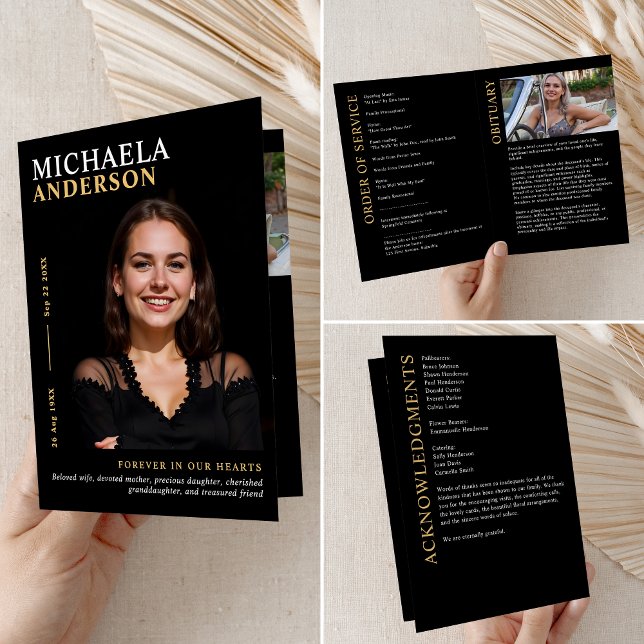 Moderne Beerdigung / Gedenkfeier / Lebensfeier Programm (Von Creator hochgeladen)