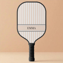 Moderne Beige Streifen Eleganter Schwarzer Individ