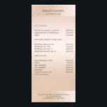 Moderne, beigefarbene Hautfarbe Werbekarte<br><div class="desc">Modernes Business,  minimalistisch,  beige. Entworfen für Designer,  Stylist,  Salons,  Haar- und Make-up-Künstler,  Nägel und lash Künstler,  Wellness-Center und bearbeiten Sie die Karte durch Eingabe Ihrer Daten. Sie können den Schriftart,  die Farbe und die Position individuell durch "weitere Personalisierung" auswählen.</div>