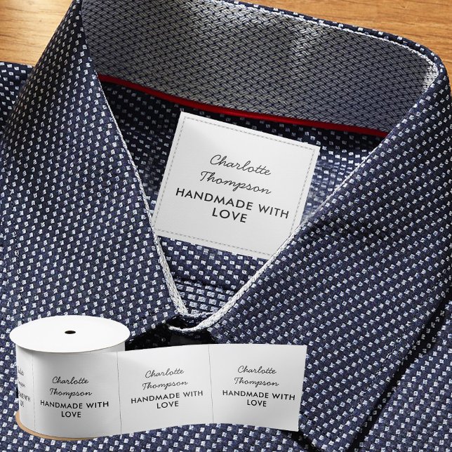 Moderne Bekleidungsetiketten nähen auf dem Etikett Satinband (Modern Clothing Labels Sew On Sewing Label Tag Satin Ribbon)