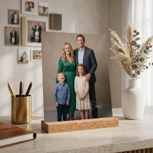 Moderne benutzerdefinierte Acryl-Fotodisplay Acrylschild