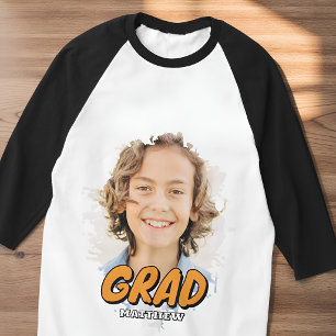 Moderne benutzerdefinierte Foto-Grad-Personalisier T-Shirt