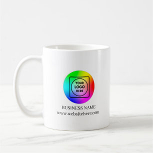 Moderne benutzerdefinierte Geschäftslogo-Branding- Kaffeetasse