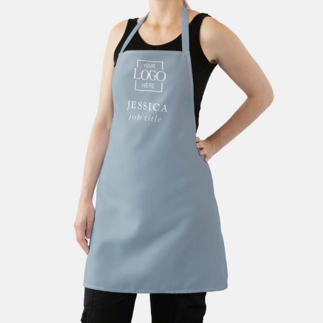 Moderne benutzerdefinierte Logo-Uniform für Geschä Schürze (InSitu)