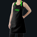 Moderne, benutzerdefinierte Monogramm-Initialen ne Schürze<br><div class="desc">Moderne Monogramm-Initialen neongrüner schwarzer Schürze,  neongrüne Buchstaben,  schwarzer Hintergrund...  Du kannst deine Rippenfarbe als Geschenk für Mama,  Papa,  Freunde und dich selbst wählen! Modernes,  minimalistisches,  einfaches,  stilvolles Design. Geeignet für Köche,  Koch,  Keramik,  Keramiken,  Handwerk,  Arbeit,  Küche,  Backen,  Grillen,  Grill,  sowie Geschäfte und Geschäfte etc.</div>