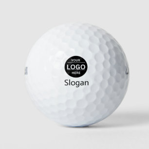 Moderne benutzerdefinierte Unternehmenslogo-Marke Golfball