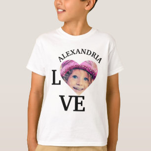 Moderne, benutzerfreundliche Herz-Bildvorlage für  T-Shirt