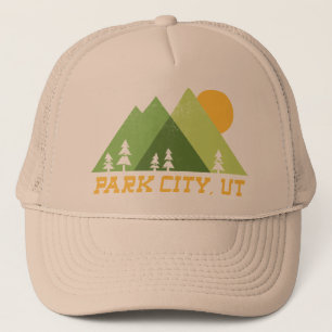 moderne Berge Park City Utah Truckerkappe