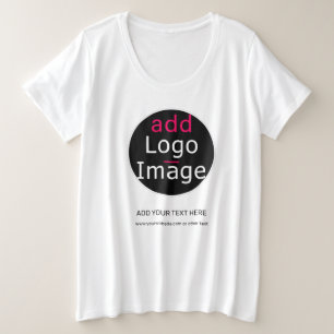 Moderne Beruflich-schicke Mode für Damen Custom Große Größe T-Shirt