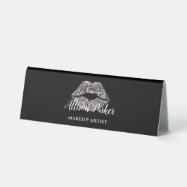 Moderne Berufliche Gitter Makeup Artist Tischaufsteller