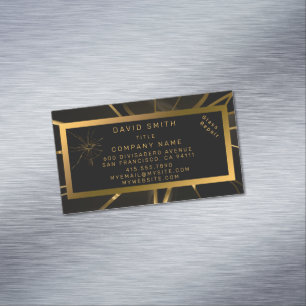 Moderne Berufliche Glasreparatur Magnetische Visitenkarte