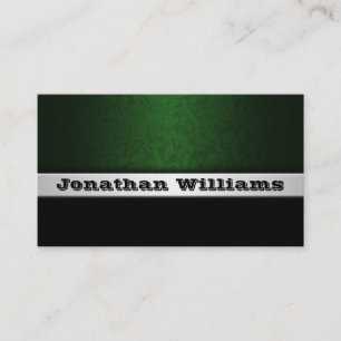 Moderne Berufliche Leder-Visitenkarten Visitenkarte