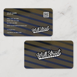 Moderne Berufliche Luxe Gradient Foil Karten
