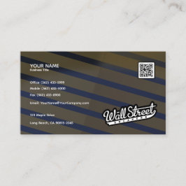 Moderne Berufliche Luxe Gradient Foil Karten