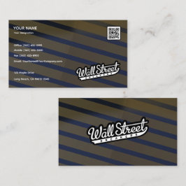Moderne Berufliche Luxe Gradient Foil Karten