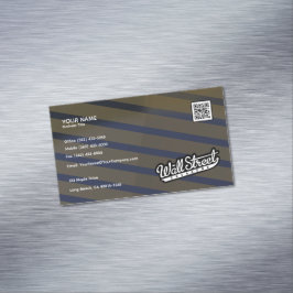 Moderne Berufliche Luxe Gradient Foil Karten
