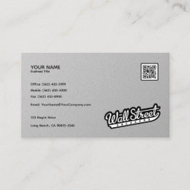 Moderne Berufliche Luxe Gradient Foil Karten