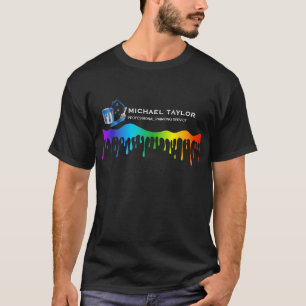 Moderne Berufliche Malereinrichtung T-Shirt