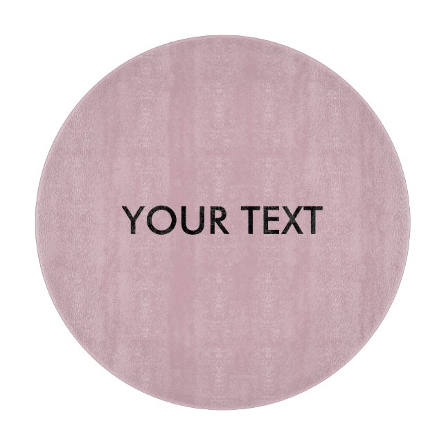 Moderne, Berufliche Markenbezeichnung Rosa Schneidebrett (Vorderseite)