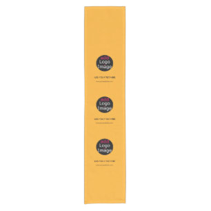 Moderne Berufliche Promo Custom Macaroni & Cheques Kurzer Tischläufer