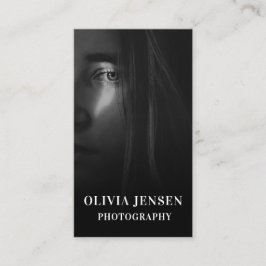 Moderne Berufliche Unternehmensfotografie Visitenkarte