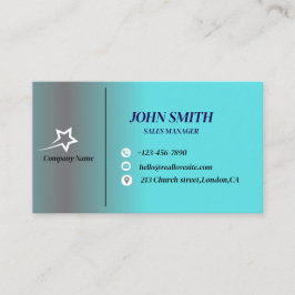 Moderne Berufliche Visitenkarte