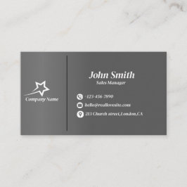 Moderne Berufliche Visitenkarte