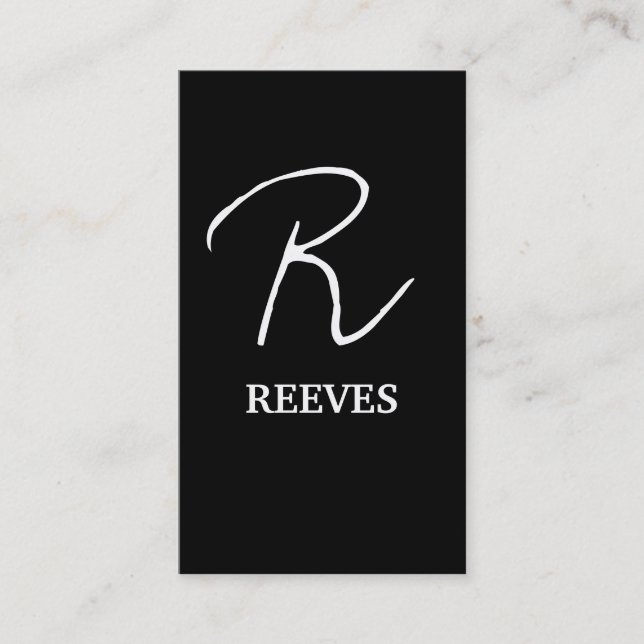 Moderne Berufliche Visitenkarte (Vorderseite)