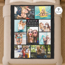 Moderne BEST FREUNDE FÜR Foto Collage Names