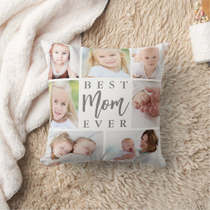 Moderne BEST-MAMA je 7 Fotomaterial mit individuel Kissen