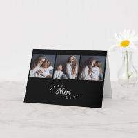 Moderne Beste Mama Aller Zeiten Schwarz 3 Foto Mut